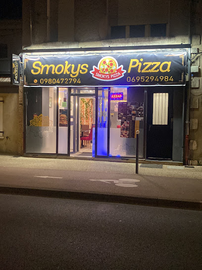 Pizza de SMOKYS PIZZA à Bourges